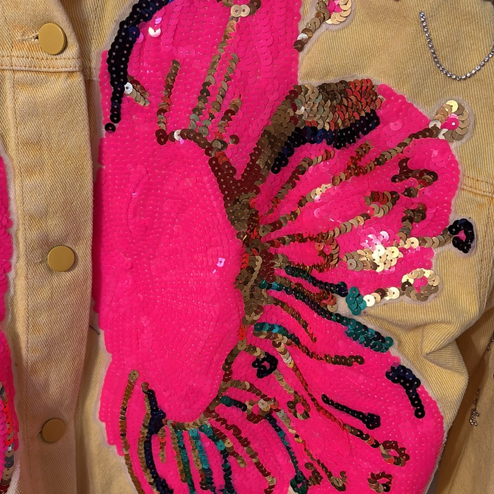 Beulah Style Embellished Jean Jacket - Picture 8 of 13